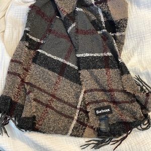 Barbour blanket scarf